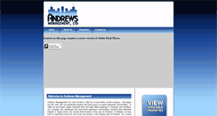 Desktop Screenshot of andrewsmgt.com